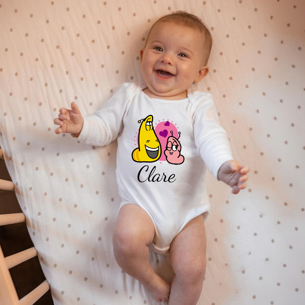 Personalized Larva's Funny Baby Romper | Larva22