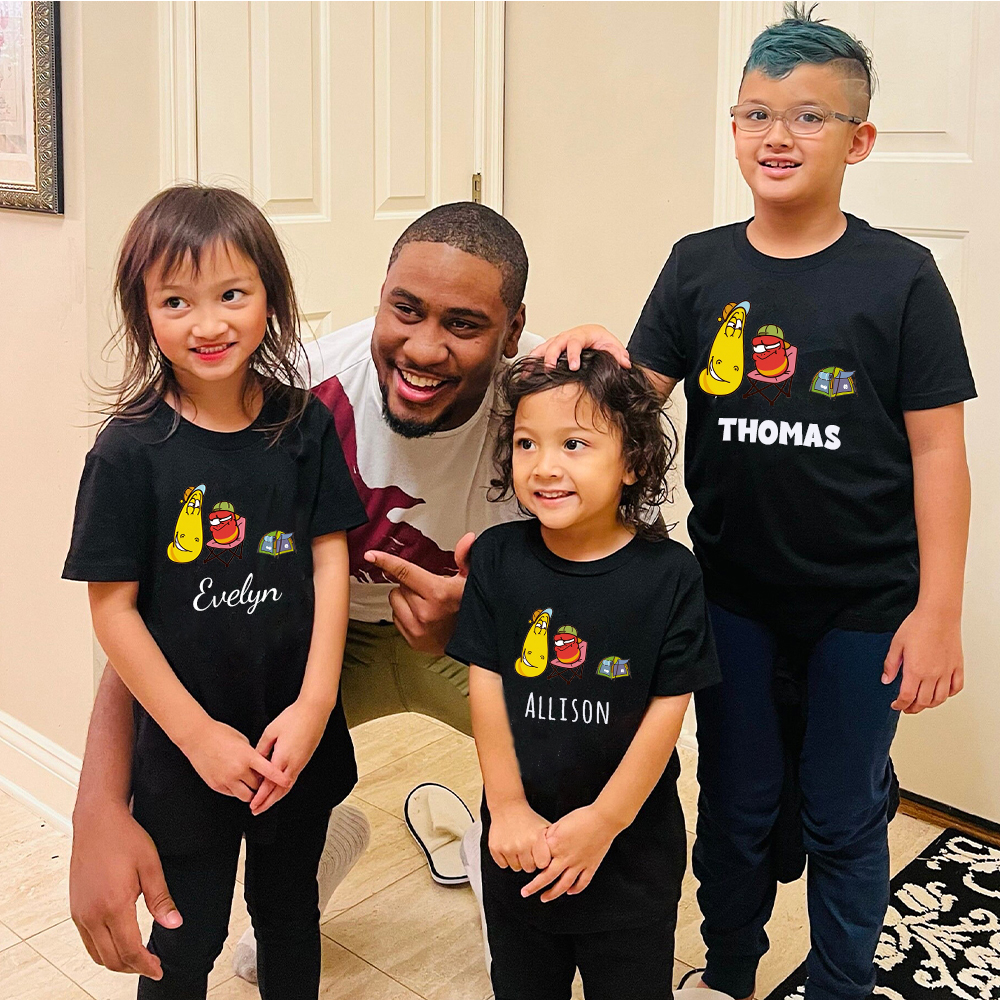 Personalized Larva's Funny Kid Shirt | Larva29