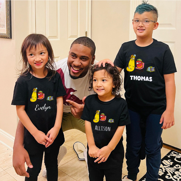 Personalized Larva's Funny Kid Shirt | Larva29