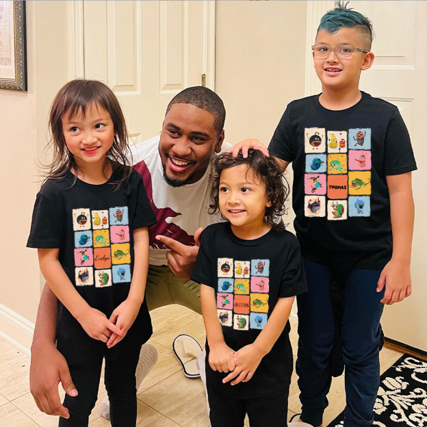 Personalized Larva's Funny Kid Shirt | Larva30