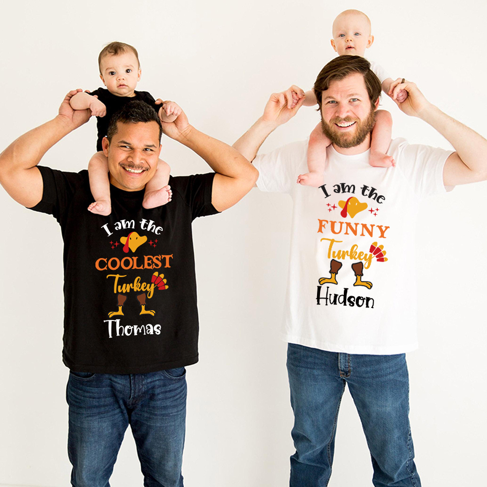 Personalized Thanksgiving Party Family Matching Shirt | CWThanks08