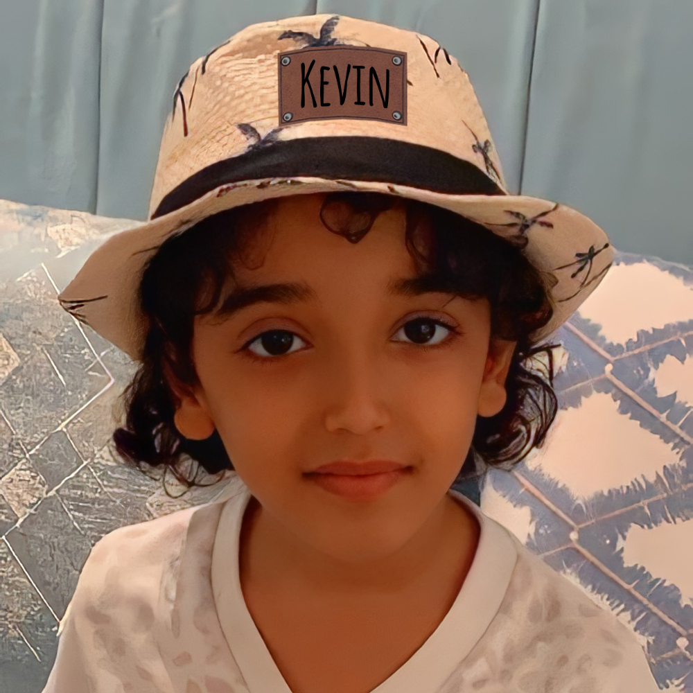 Personalized Summer Leather Patch Straw Hat for Comfort & Unique | CWBeach105