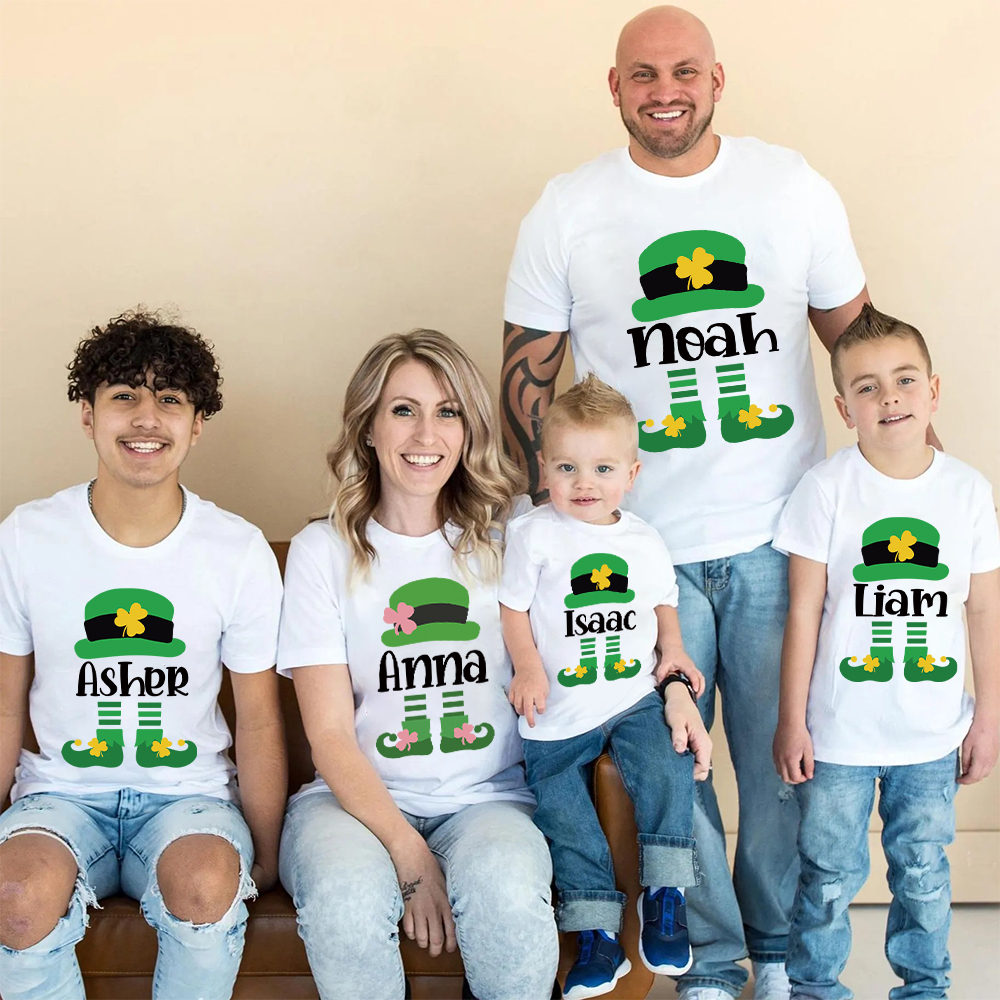 Personalized Family St Patrick's Day Matching Shirt | CWFamily127