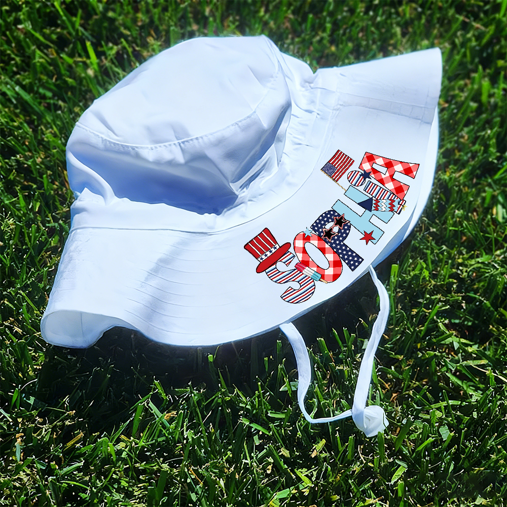 Personalized The 4th of July Bucket Hat & Romper/T-Shirt | CWBaby485