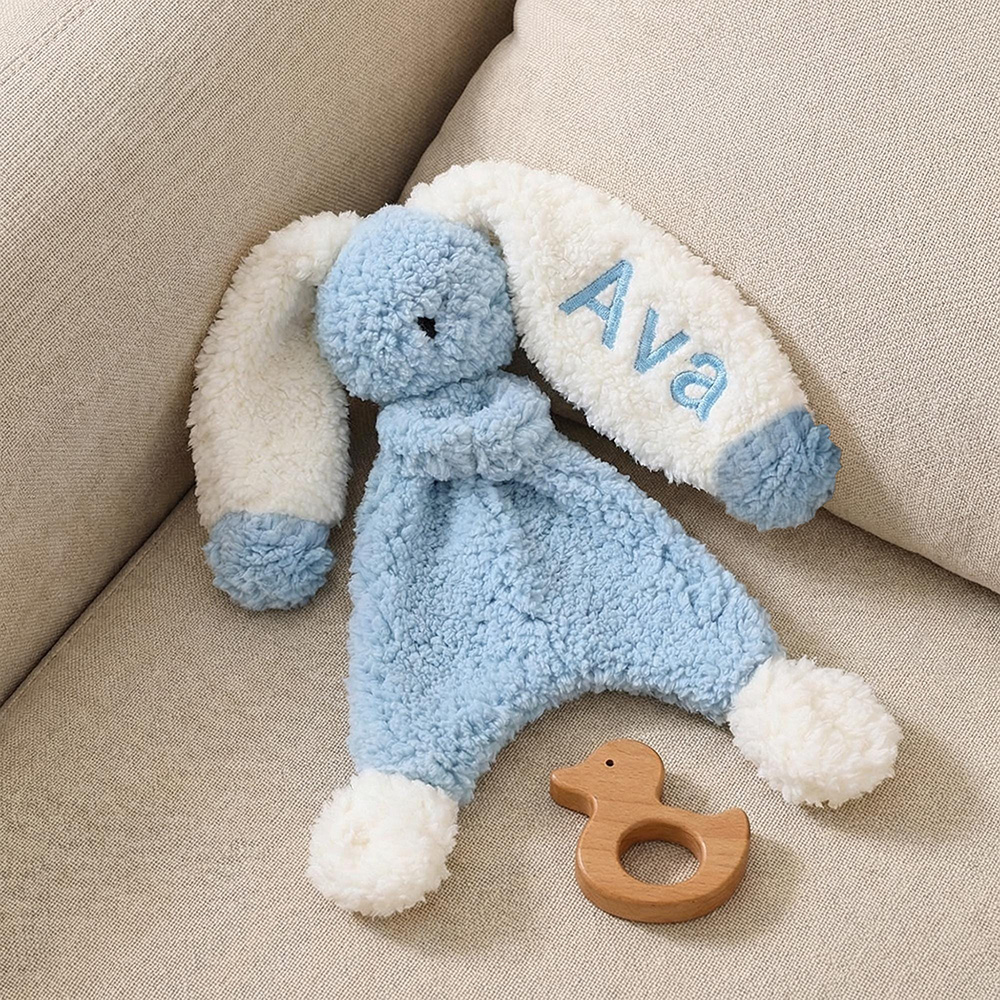Personalized Kid's Lovely Soft Lambswool Baby Comfort Toy | CWToy190