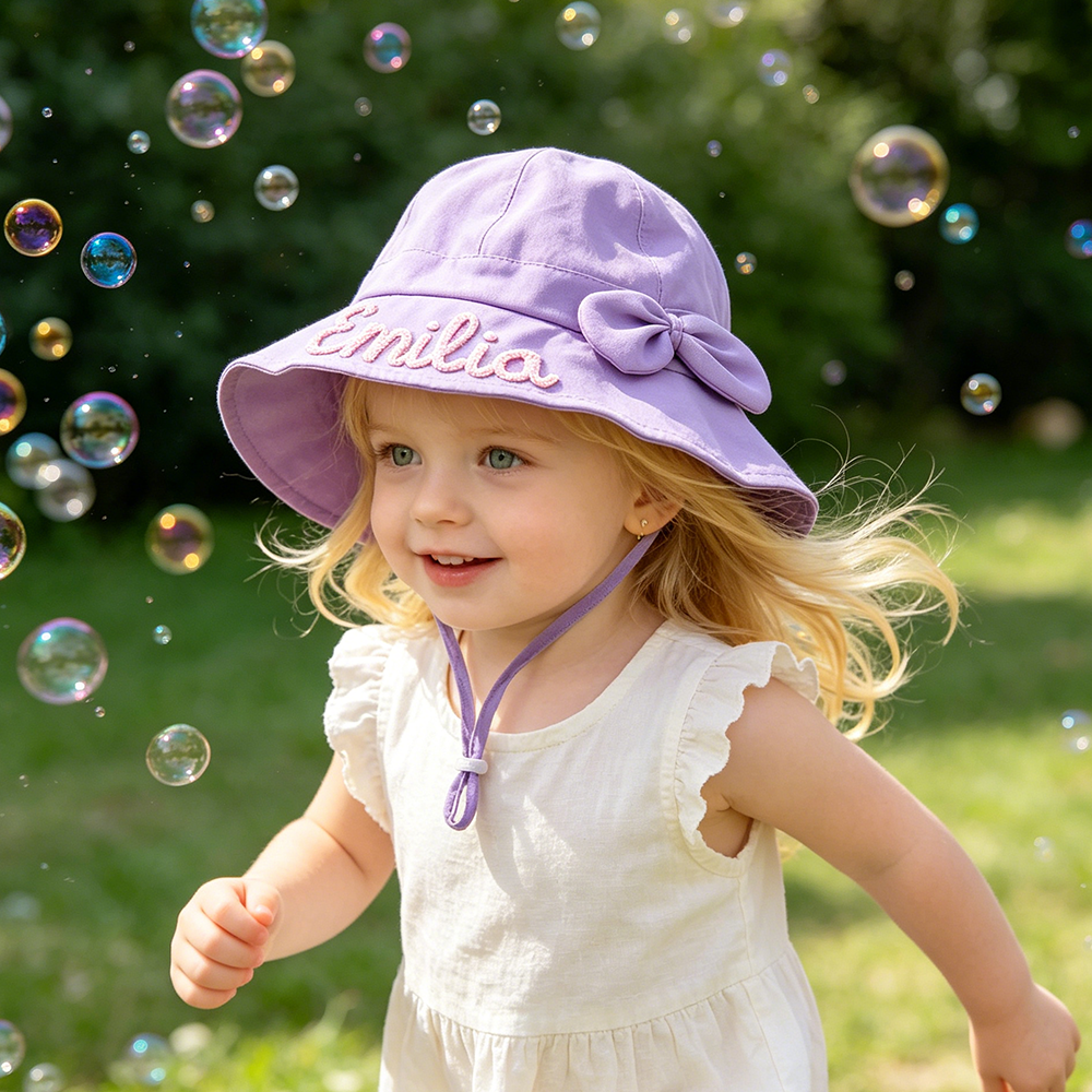 Personalized Lovely Baby Summer Bucket Hat | CWBeach24201
