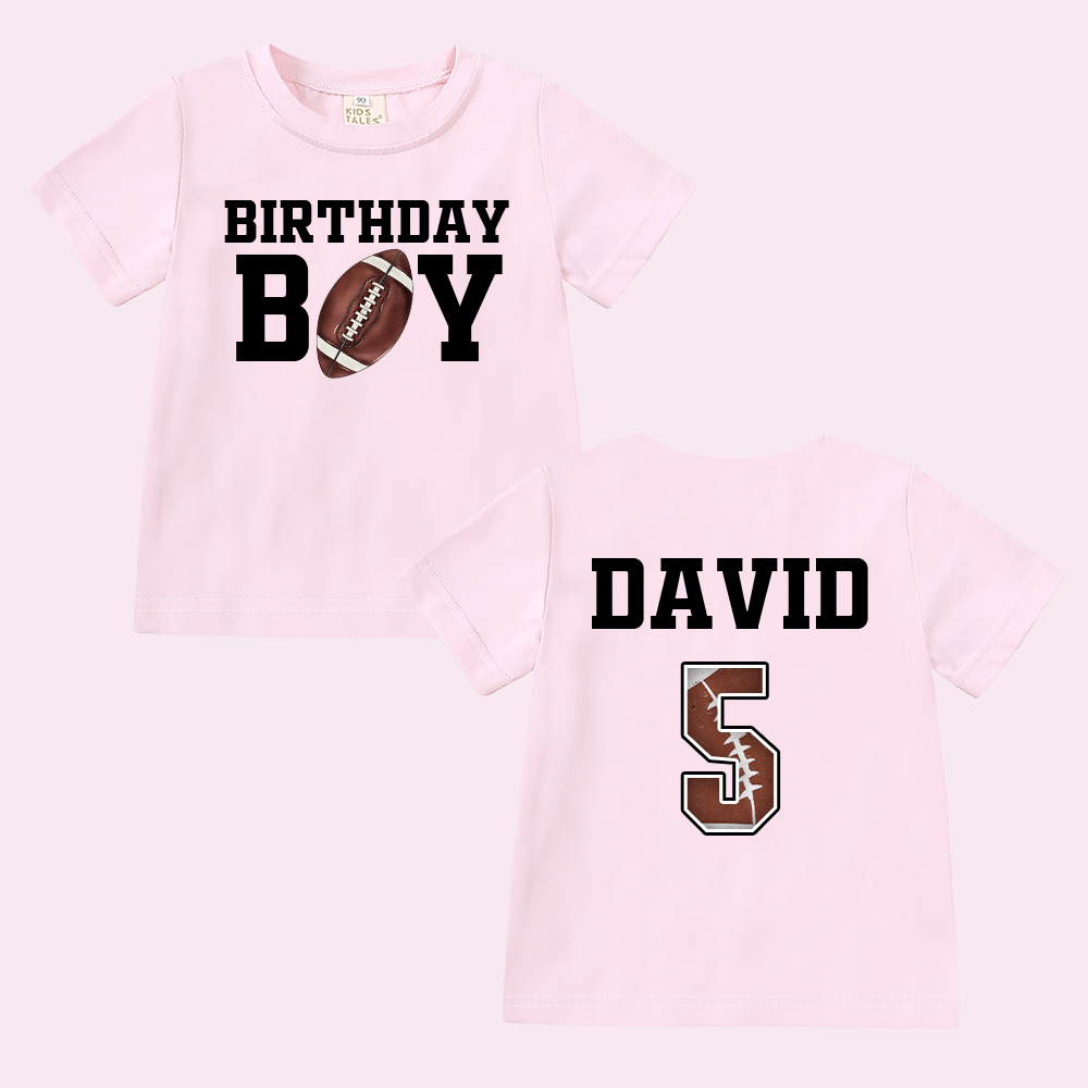 Personalized Sports Ball Games Birthday T-Shirt | inBirth19