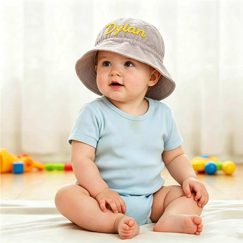 Personalized Toddler Summer Bucket Hat | CWBeach261