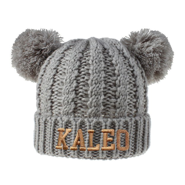 Personalized Embroidery Pom Pom Hat for Comfort & Unique | HSKid17