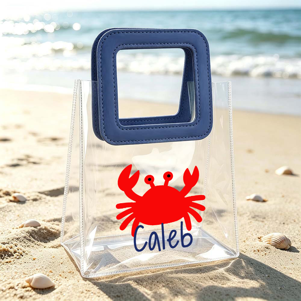 Personalized Kids Beach Party Favor Bags | CWBeach259