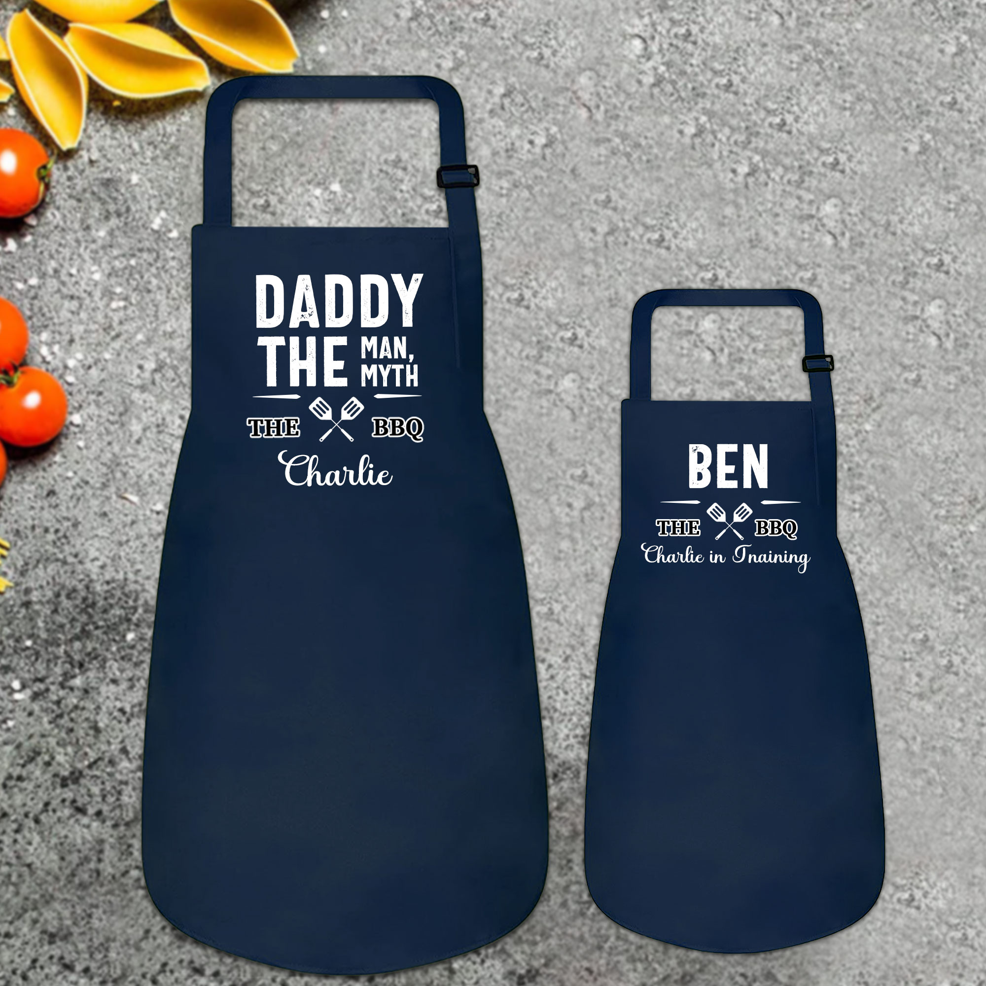 Personalised Multifunctional Waterproof Matching Family Apron | Apron31