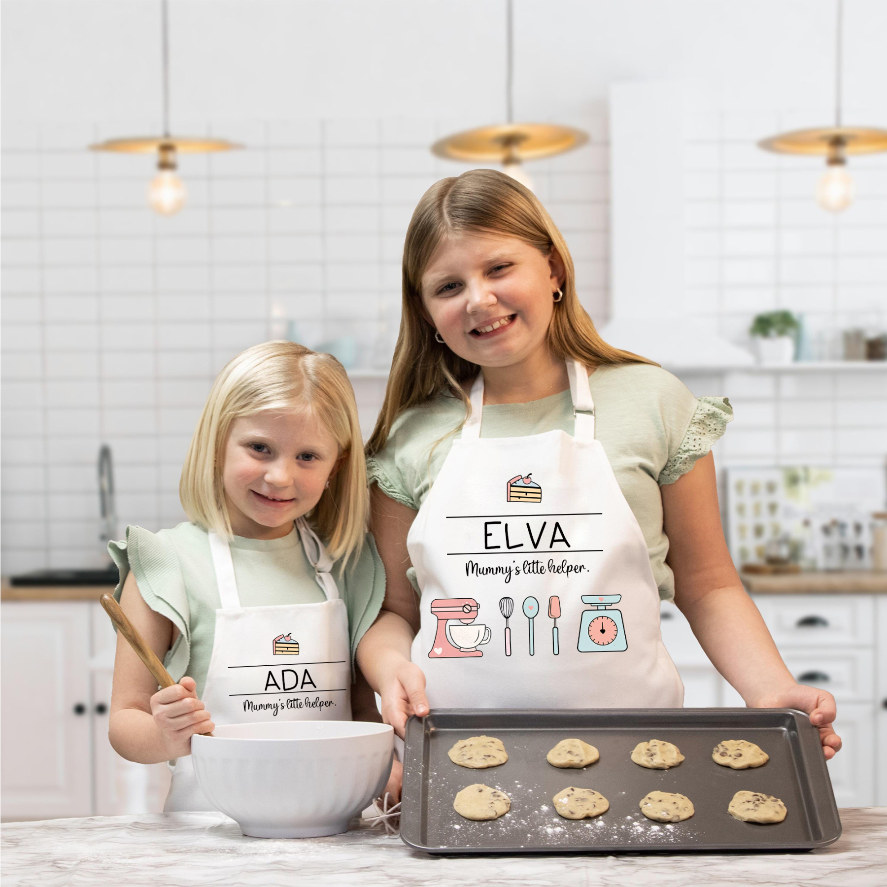 Personalised Multifunctional Waterproof Matching Family Apron | Apron43