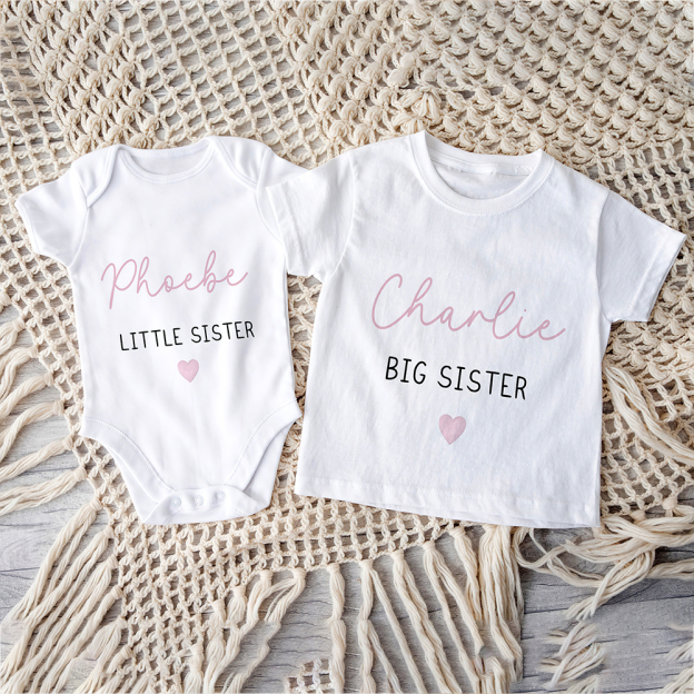 Personalized Matching Sibling Shirts | CWSibling18
