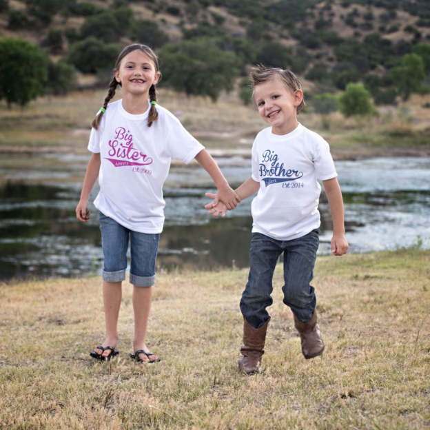 Personalized Matching Sibling Shirts | CWSibling23