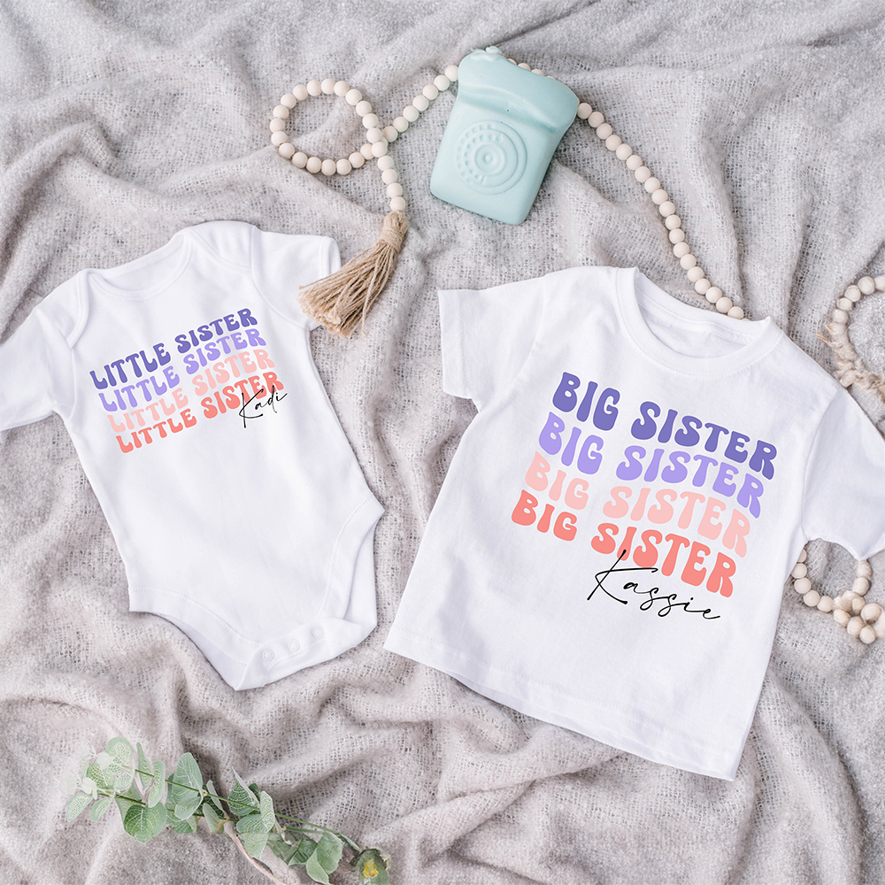 Personalized Matching Sibling Shirts | CWSibling24