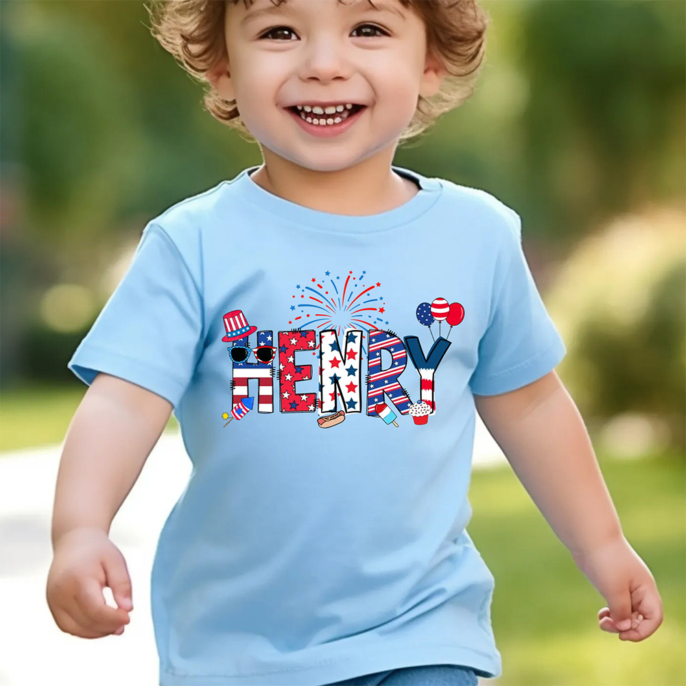 Personalized 4th of July Independence Day Shirts | CWBaby242