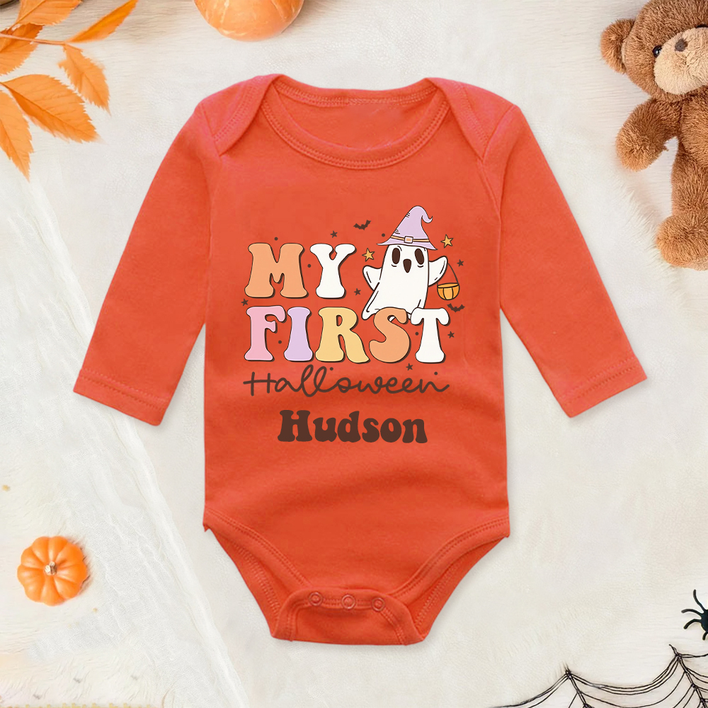 Personalized Baby Lovely First Halloween Outfit | CWHalloween25