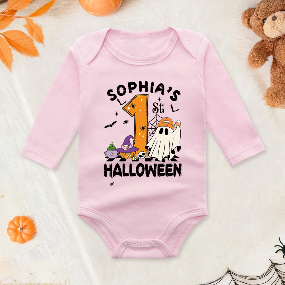 Personalized Baby Lovely First Halloween Outfit | CWHalloween27