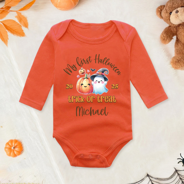 Personalized Baby Lovely First Halloween Outfit | CWHalloween29