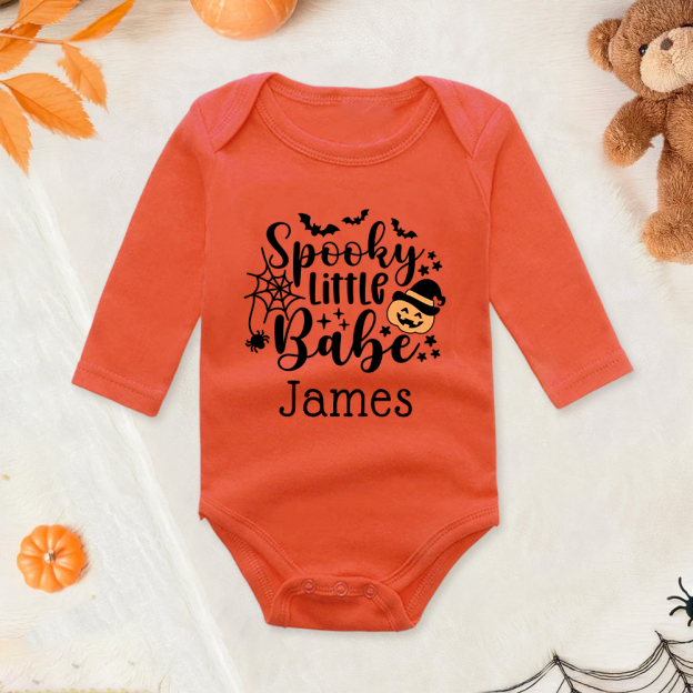 Personalized Baby Lovely First Halloween Outfit | CWHalloween34