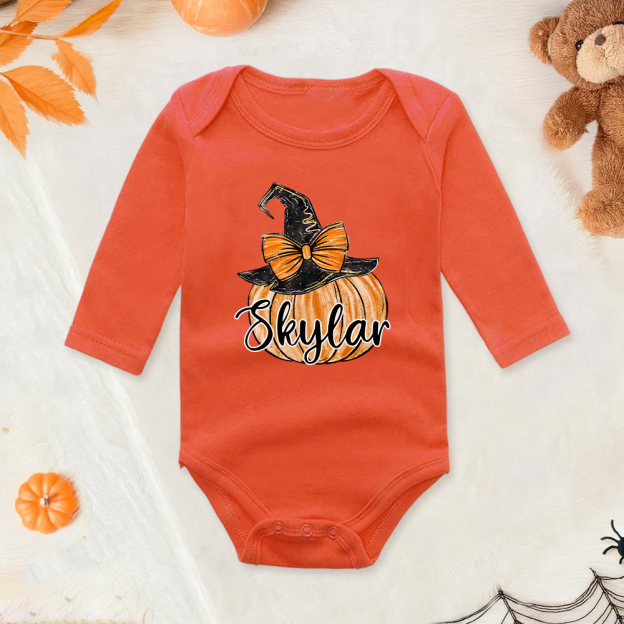 Personalized Baby Lovely First Halloween Outfit | CWHalloween39