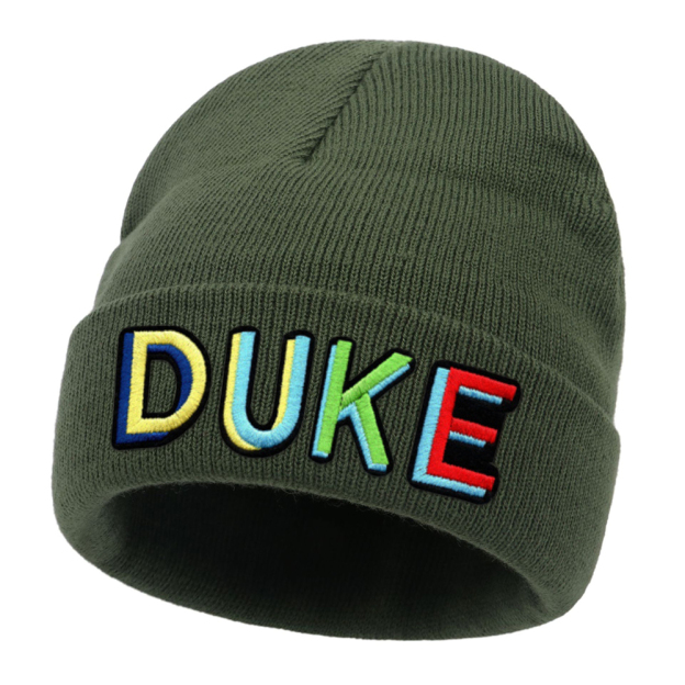 Personalized Colourful Funky Letter Patch Beanies For Kid & Adult | HSKid66