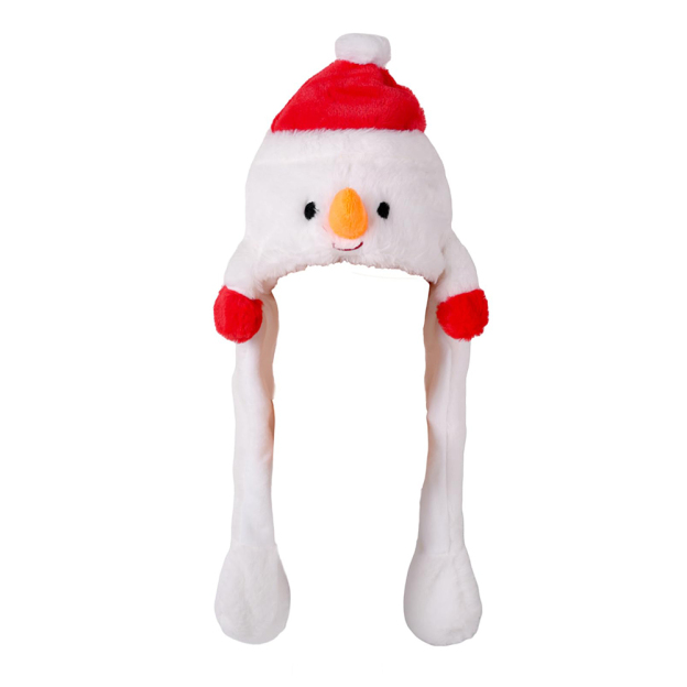 Personalized Embroidery Funny Ears Moving Plush Hat | HSKid79