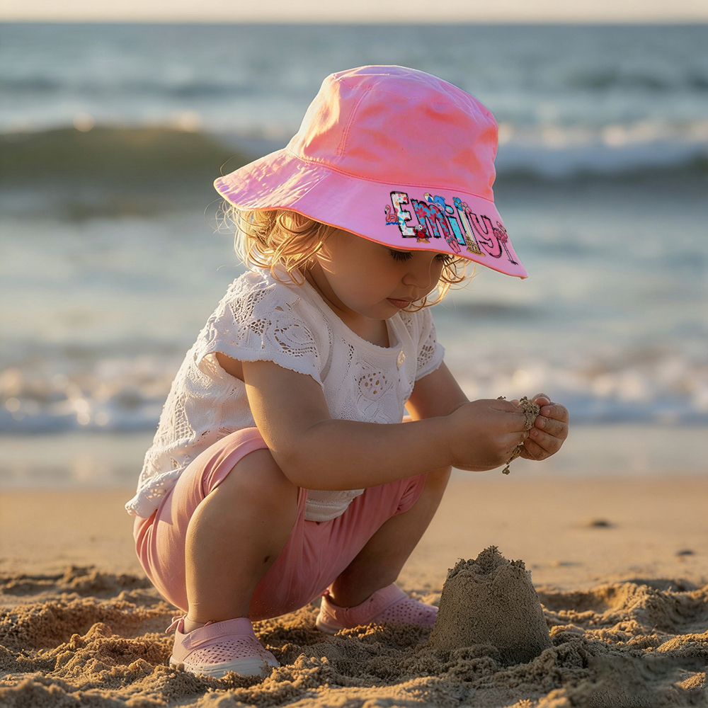 Personalized Cute Design Summer Bucket Hat for Comfort & Unique | CWBeach208