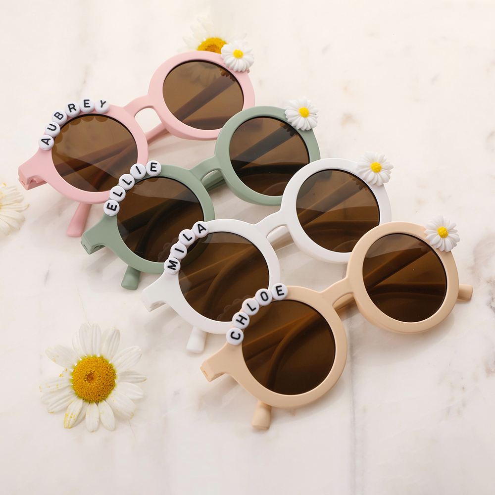 Personalized Lovely Daisy Sunglasses For Kids | CWBeach215