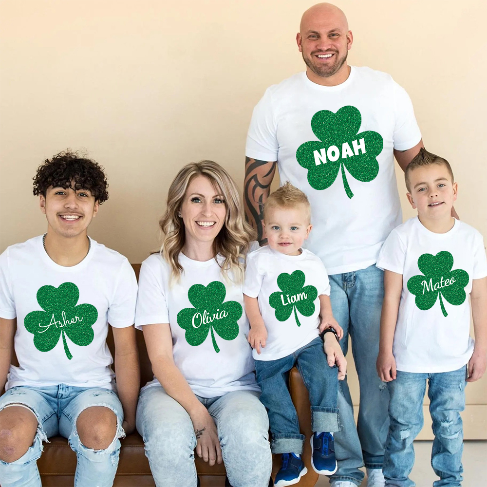 Personalized Family St Patrick's Day Matching Shirt | CWFamily121