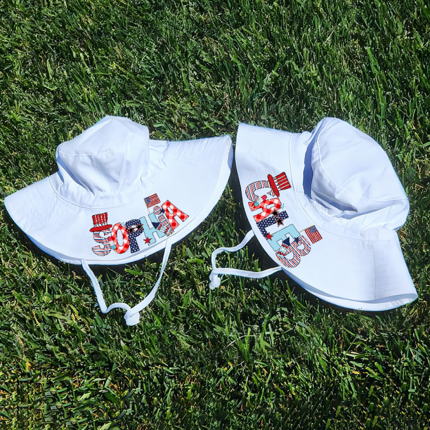 Personalized The 4th of July Bucket Hat & Romper/T-Shirt | CWBaby485