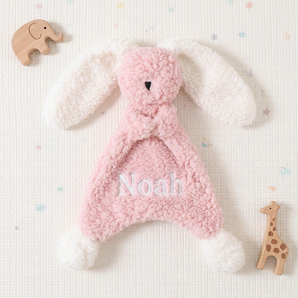 Personalized Kid's Lovely Soft Lambswool Baby Comfort Toy | CWToy190