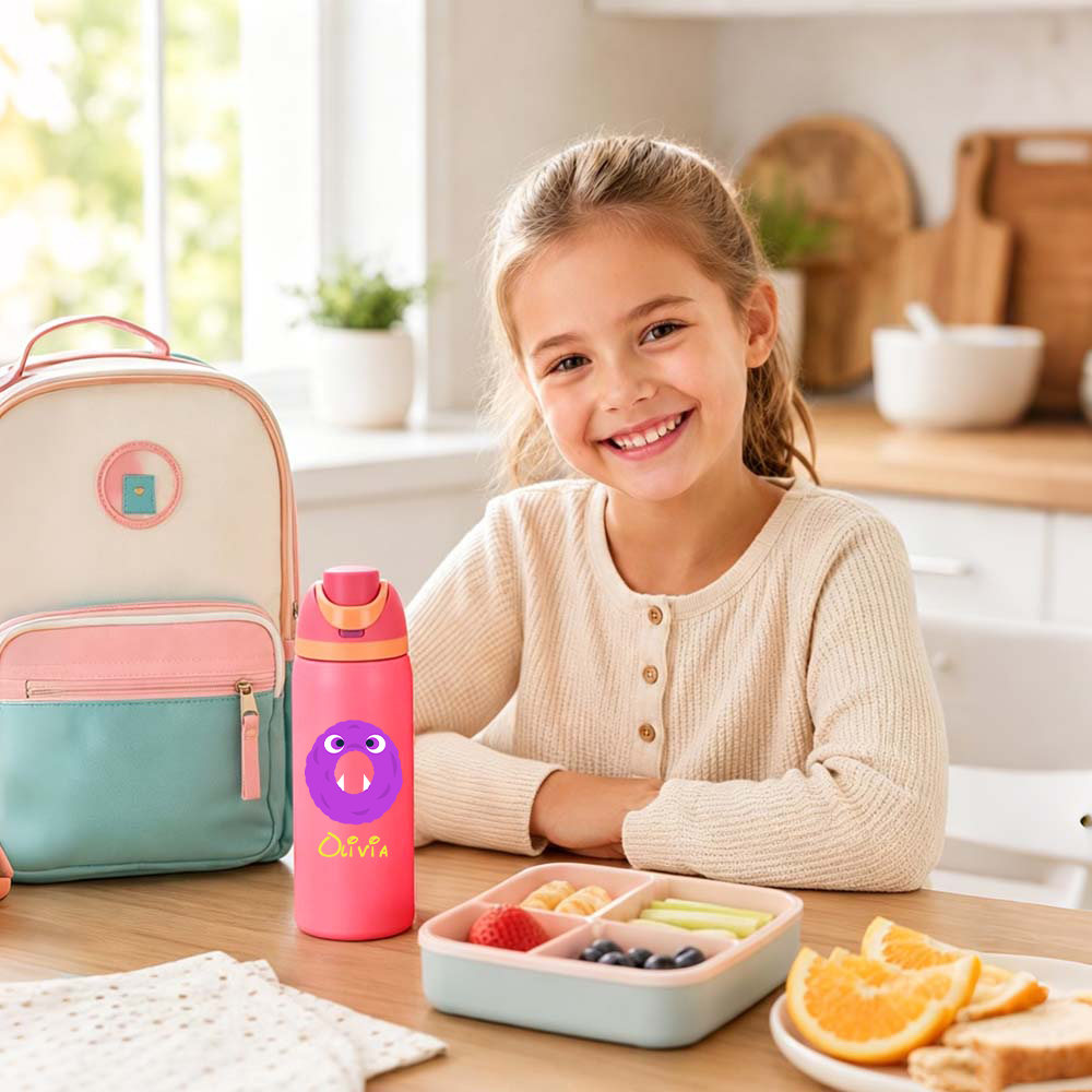 Personalized BPA Free 24oz/32oz Kids Water Bottle | YouBottle100