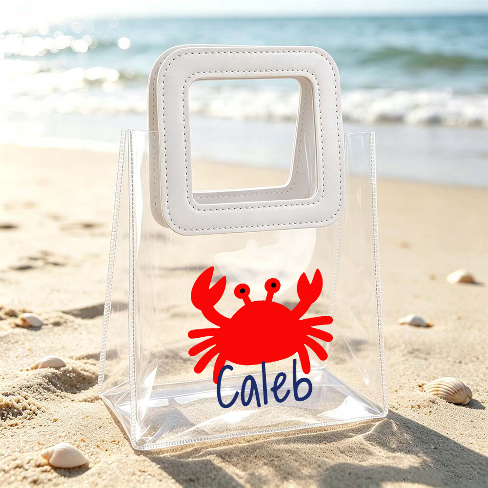 Personalized Kids Beach Party Favor Bags | CWBeach259