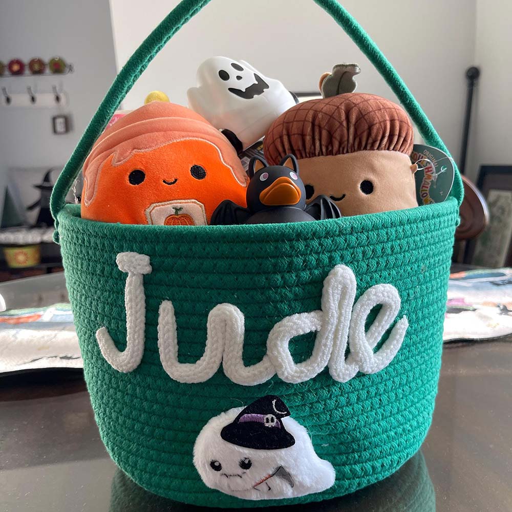 Personalized Halloween Treat Basket | CWHalloween105
