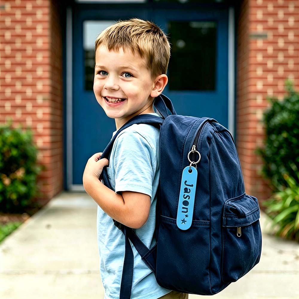 Personalized 3D Printed Back To School Bag Tag | CWGift84