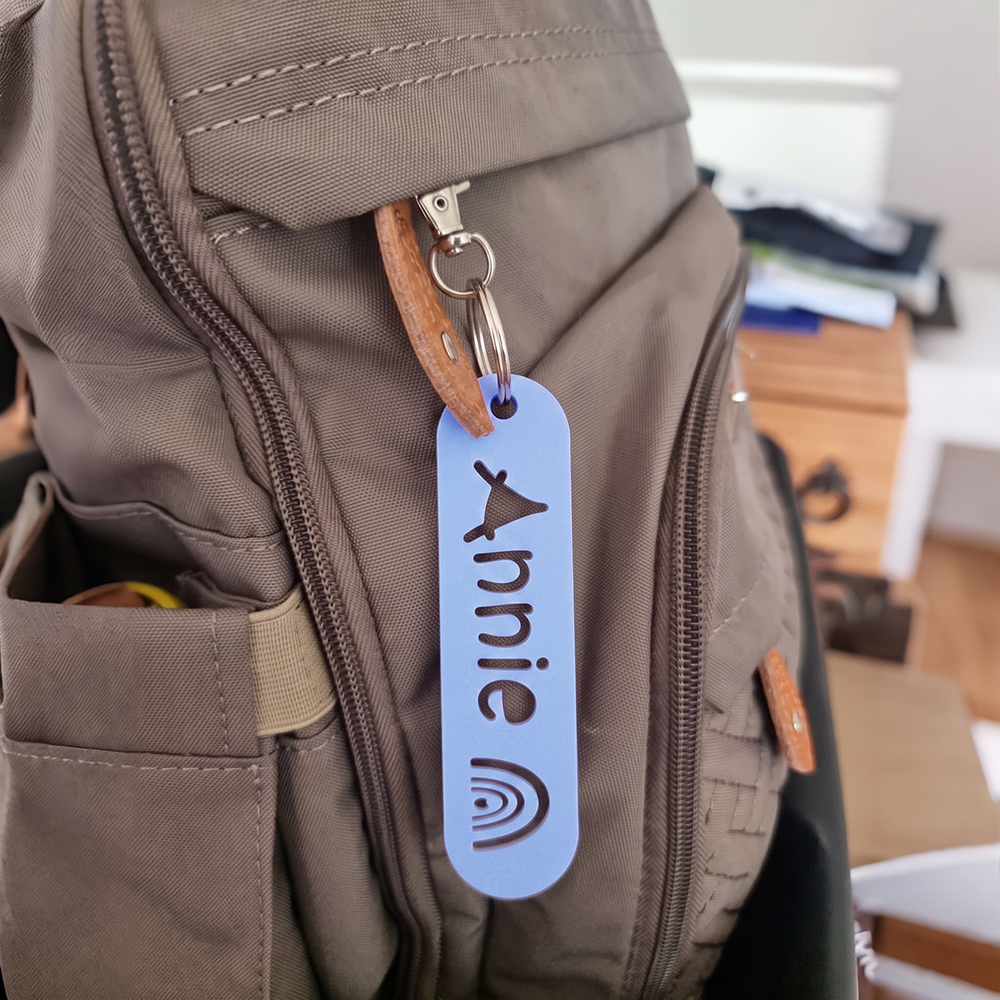 Personalized 3D Printed Back To School Bag Tag | CWGift84