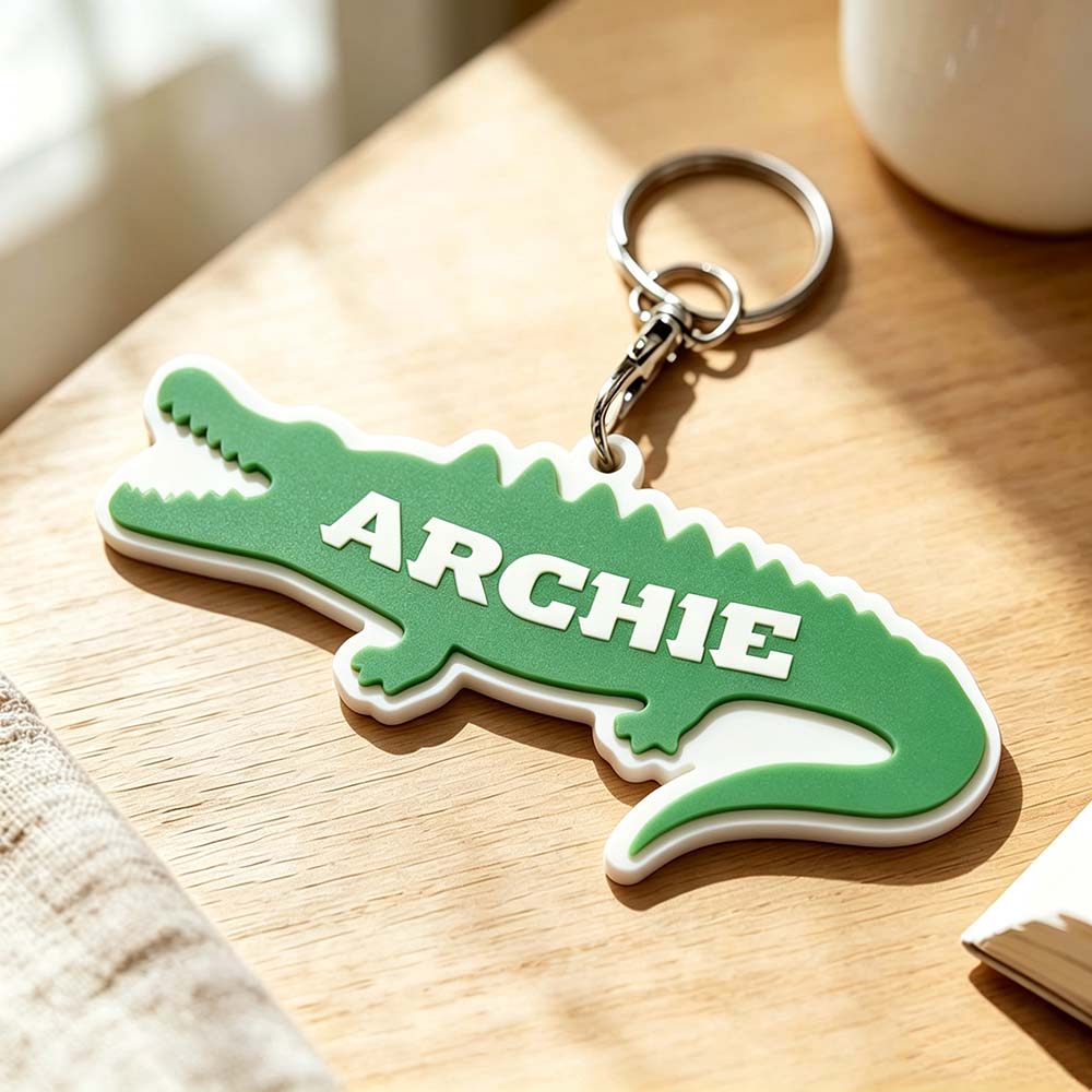 Personalized 3D Printed Backpack Name Tag | CWGift94