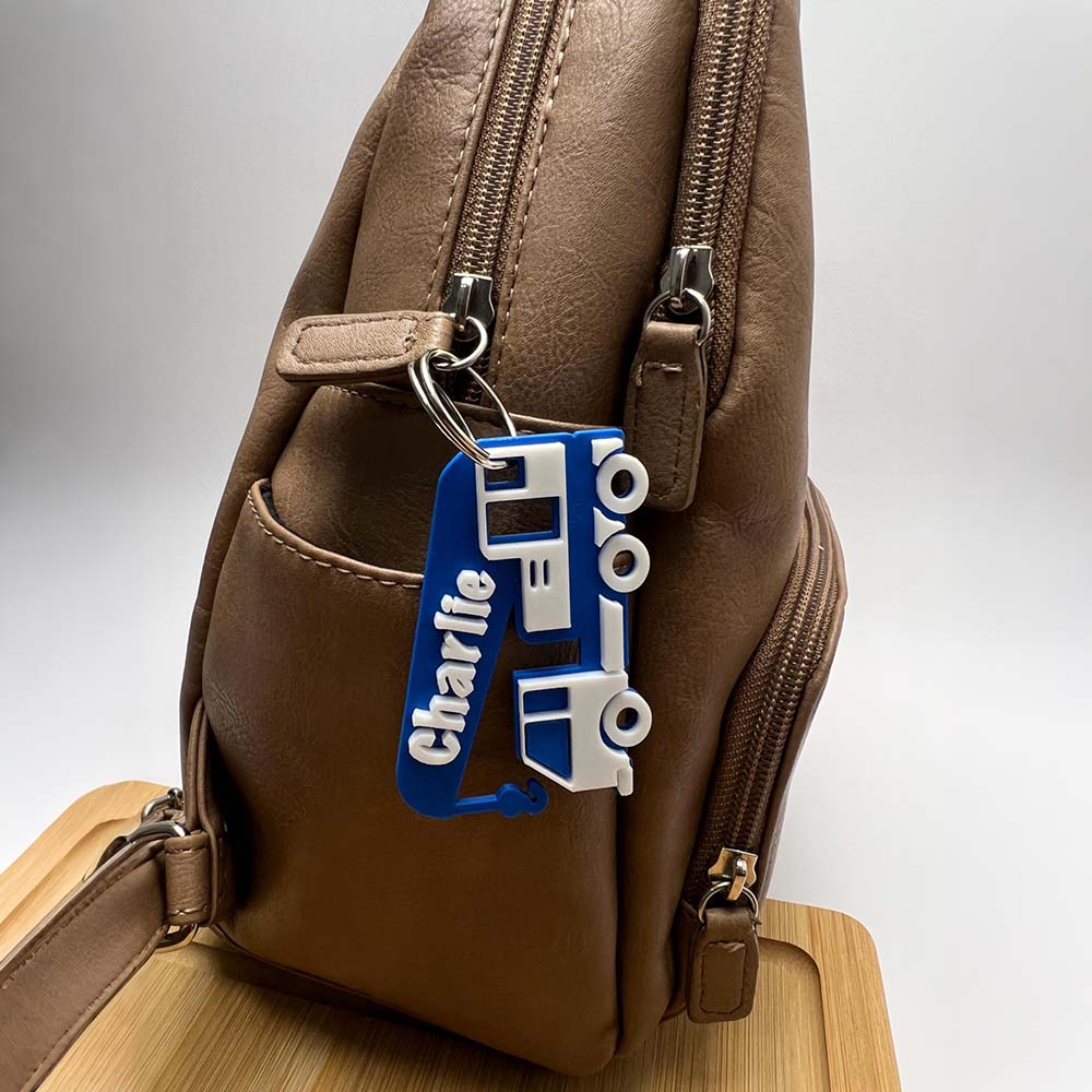Personalized 3D Printed Backpack Name Tag With Diverse Styles | CWGift106