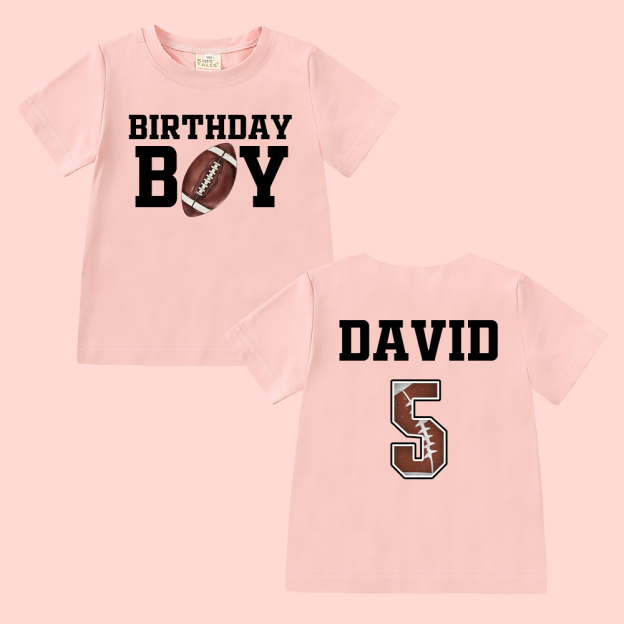 Personalized Sports Ball Games Birthday T-Shirt | inBirth19