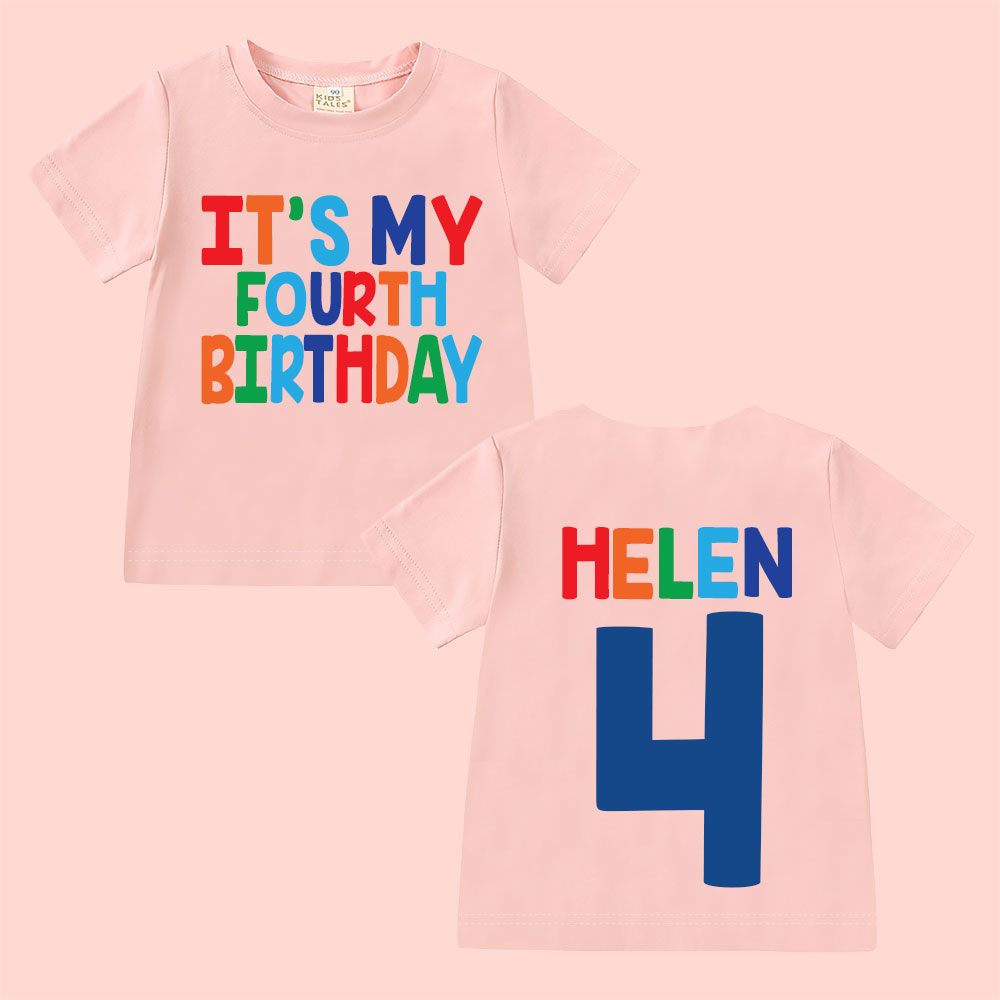 Personalized My First Birthday T-Shirt | inBirth24