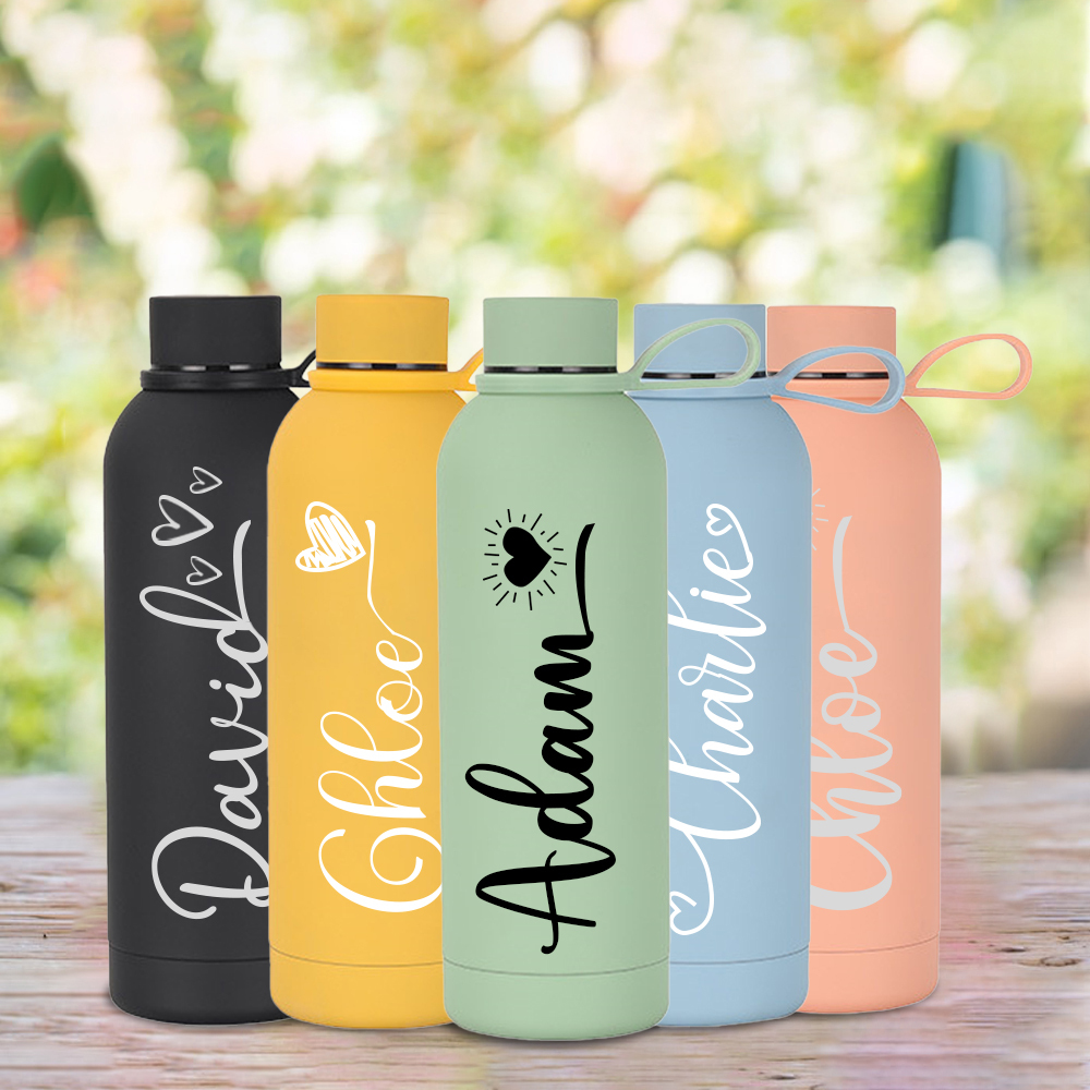 Personalized BPA Free 12oz/18oz/26oz Stainless Steel Water Bottle | YouBottle93