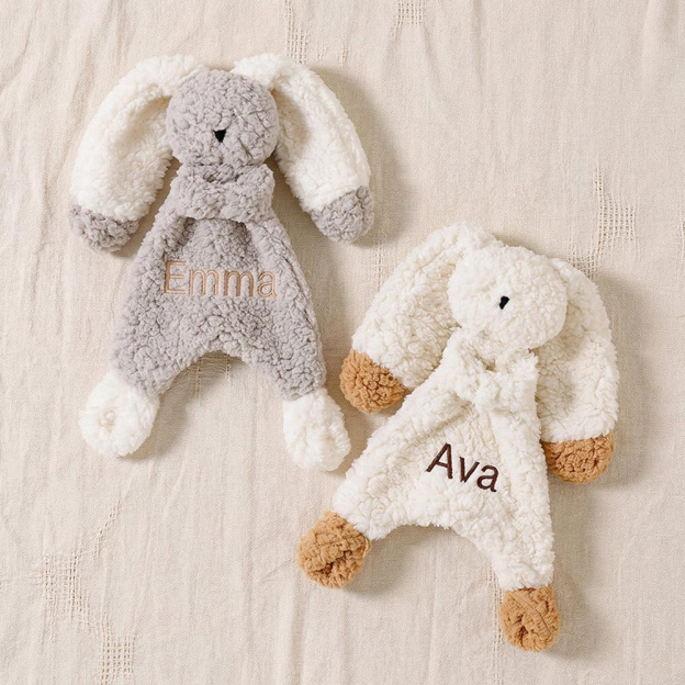 Personalized Kid's Lovely Soft Lambswool Baby Comfort Toy | CWToy190