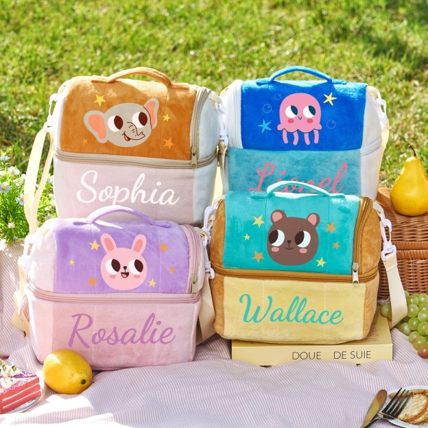 Personalized Cute Pattern Kids Lunch Bag