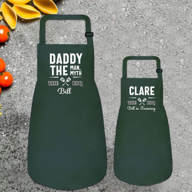 Personalised Multifunctional Waterproof Matching Family Apron | Apron31