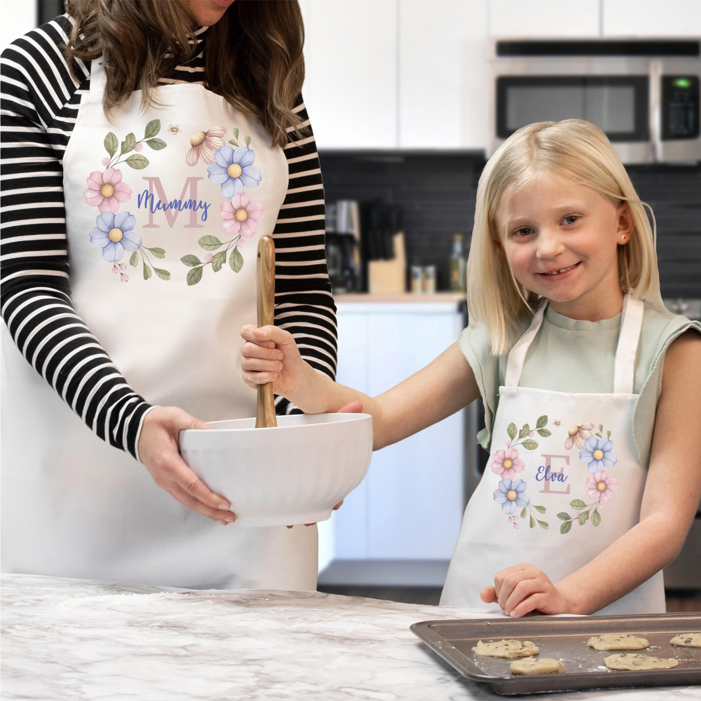 Personalised Multifunctional Waterproof Matching Family Apron | Apron44
