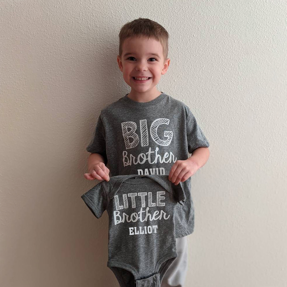 Personalized Matching Sibling Shirts | CWSibling02