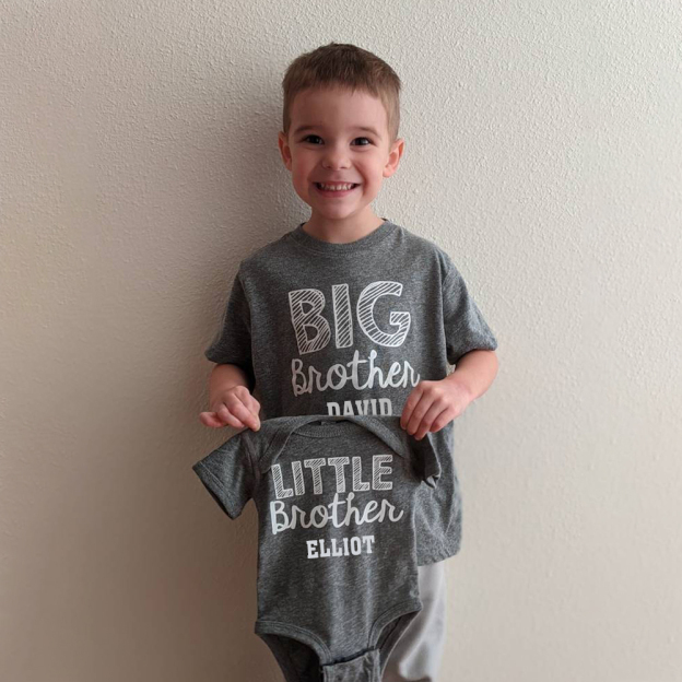Personalized Matching Sibling Shirts | CWSibling02
