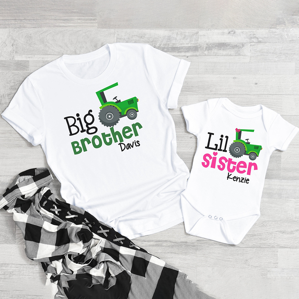 Personalized Matching Sibling Shirts | CWSibling27