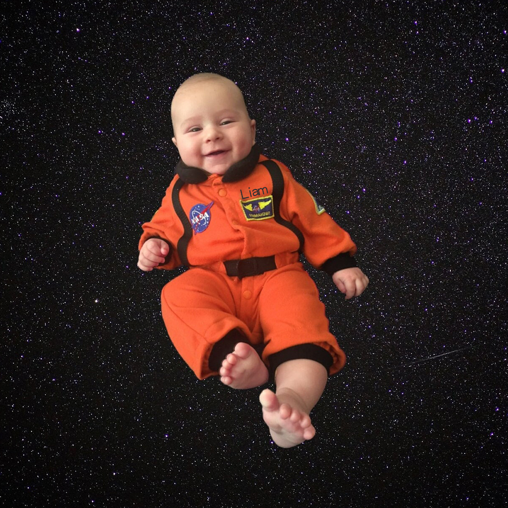 Personalized Baby Astronaut Dress Up Space Suit | CWBaby275